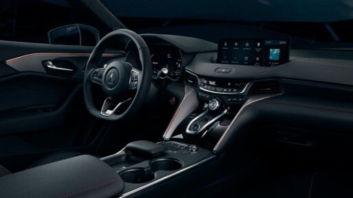 TLX Type S的內裝細節 TLX Type S的內裝細節