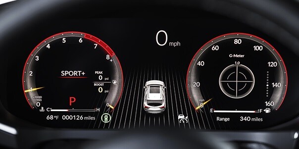 Acura MDX Type S的數位駕駛艙 Acura MDX Type S的數位駕駛艙