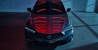 2023 Integra車身前端上方視角,開啟車頭燈 2023 Integra車身前端上方視角,開啟車頭燈