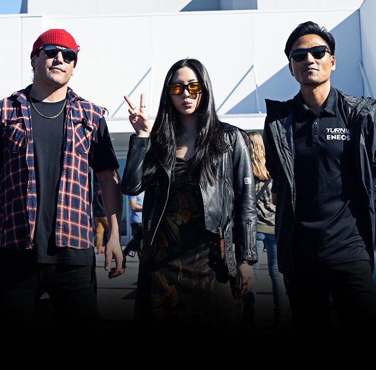 Coco Zurita、Sara Choi、Dai Yoshihara