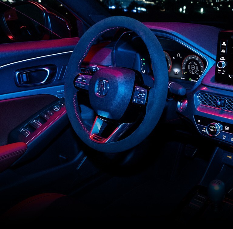 2025 Acura INTEGRA Type S配件Alcantara方向盤