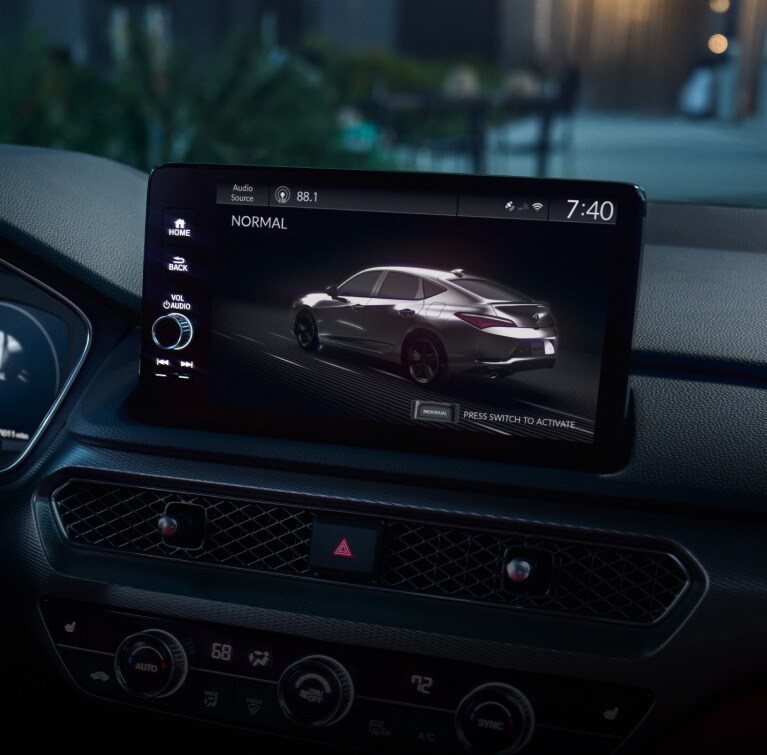 2026 Acura Integra整合行車動態系統，一般模式。