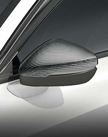2026 Acura Integra碳纖維後視鏡罩配件。