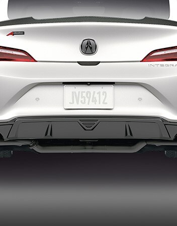 2026 Acura Integra後擴散器配件。