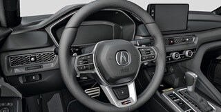 2026 Acura Integra加熱方向盤配件。