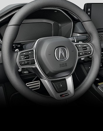 2026 Acura Integra加熱方向盤配件。