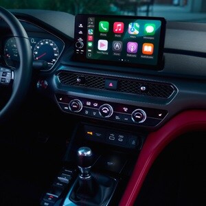 2026 Acura Integra中央顯示器。 2026 Acura Integra中央顯示器。