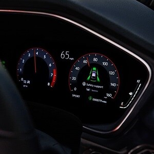 2026 Acura Integra搭載10.2吋數位儀表組。 2026 Acura Integra搭載10.2吋數位儀表組。