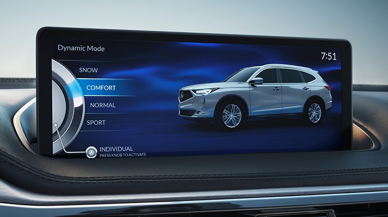 2022 Acura MDX先進整合行車動態系統舒適模式