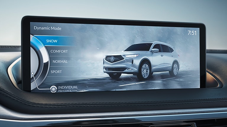2022 Acura MDX先進整合行車動態系統雪地模式