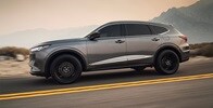 2022 Acura MDX Liquid Carbon Metallic色的時尚現代設計
