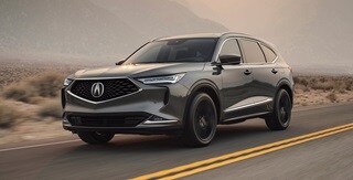 2022 Acura MDX引人注目的車前飾板與Chicane LED DRL