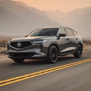 2022 Acura MDX引人注目的車前飾板與Chicane LED DRL