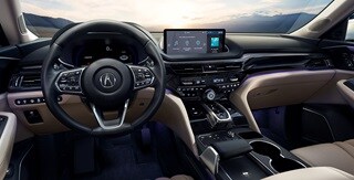 2022 Acura MDX精緻的車廂設計