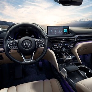 2022 Acura MDX精緻的車廂設計