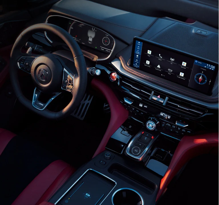 2026 Acura MDX A-Spec頂級真皮鑲邊內裝