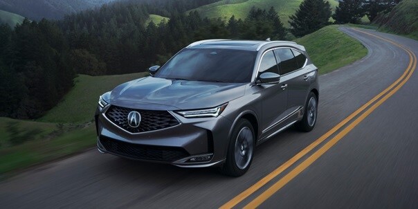 Liquid Carbon Metallic色的2026 Acura MDX Liquid Carbon Metallic色的2026 Acura MDX