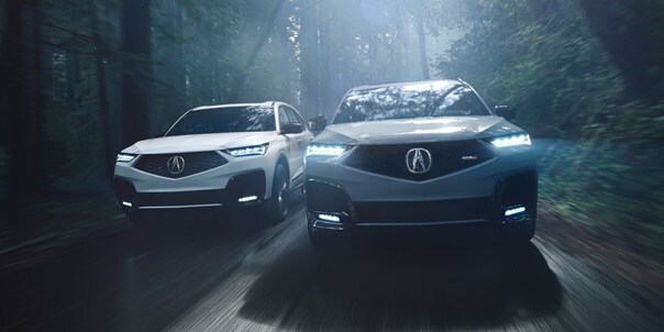 路上的2026 Acura MDX配備Acura MDX A-Spec®和Type S先進組合 路上的2026 Acura MDX配備Acura MDX A-Spec®和Type S先進組合