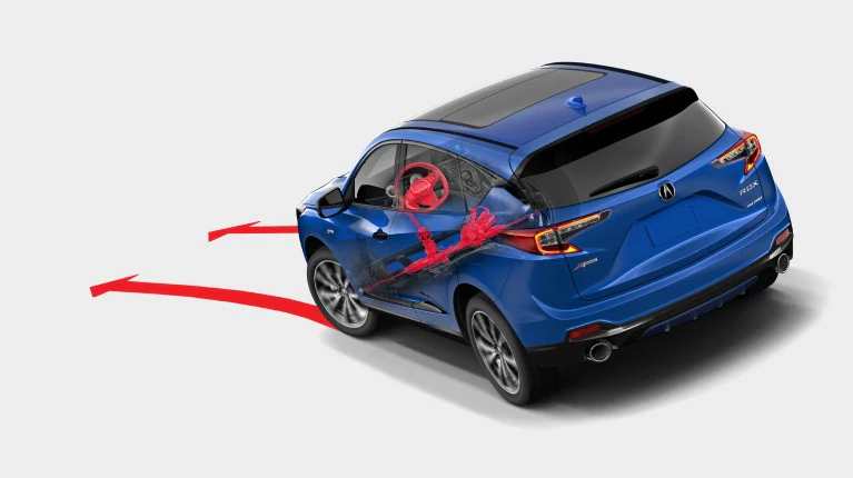 Apex Blue Pearl色Acura 2026 RDX A-Spec為了轉向能力重點配備轉向組件