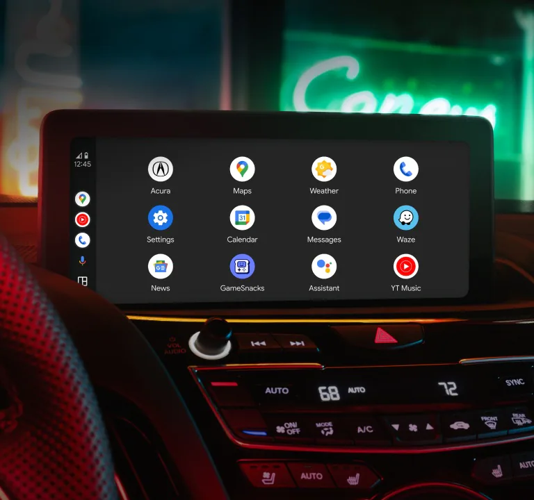 Acura 2026 RDX無線Android Auto™相容性 Acura 2026 RDX無線Android Auto™相容性