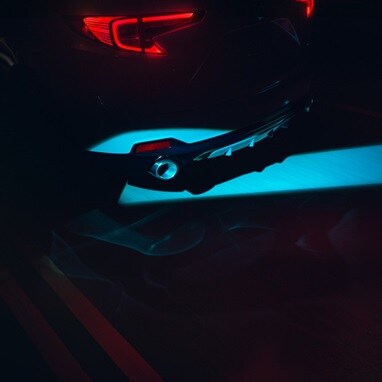 Acura 2026 RDX車身同色的後擴散器