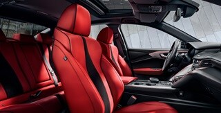 TLX 2022 A-Spec專屬的內裝,讓您與乘客置身於來自NSX的設計靈感 TLX 2022 A-Spec專屬的內裝,讓您與乘客置身於來自NSX的設計靈感