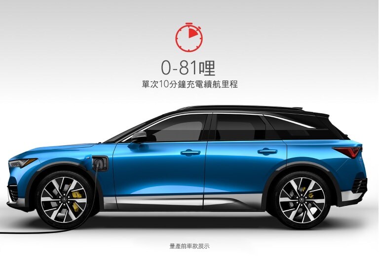 2024 Acura ZDX充電中