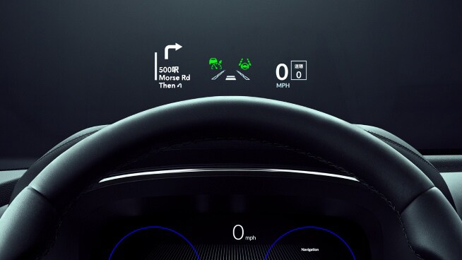 2026 Acura MDX抬頭顯示螢幕 2026 Acura MDX抬頭顯示螢幕