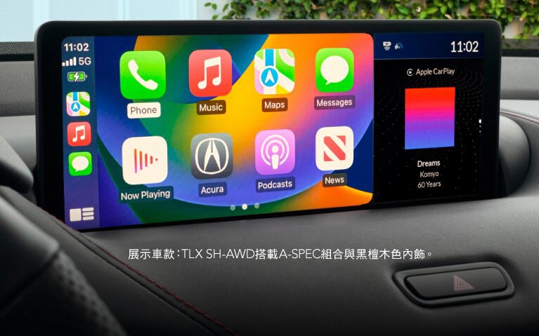 2025 Acura TLX A-Spec 12吋中央顯示器